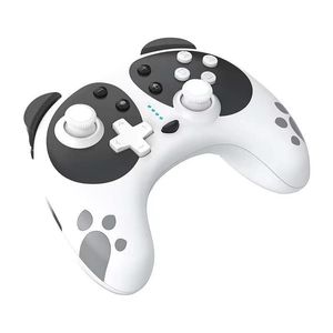 Kablosuz Bluetooth Gamepad Denetleyicisi Switch Console/Switch Pro Gamepads Kontrolörleri için Sevimli Panda Oyun Denetleyicileri Perakende Kutusu DHL Ücretsiz