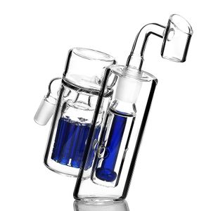 Acessórios para fumar de vidro pequeno de 4,5 polegadas 14 mm coletor de cinzas de vidro 18 mm Ashcatcher Armtree Perc para narguilés Bong Oil Rigs