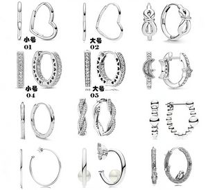 925 фунтов серебряной новой модной шарм для Pandora 2023 Полумесяц и ярко-звездный уш