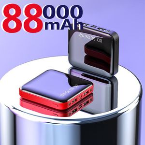 Mini Power Bank 20000 мАч, быстрая зарядка, портативное внешнее зарядное устройство для iPhone, Xiaomi, Samsung