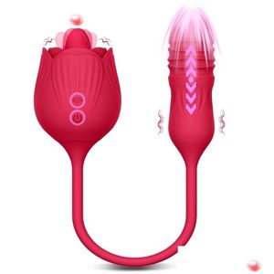 Bacak masajcıları oyuncak masr yeni ürünler gül yapay penis vibratör dişi klitoris stimator dili yal yalamak aşk yumurta streç y oyuncaklar damla del dhpmw