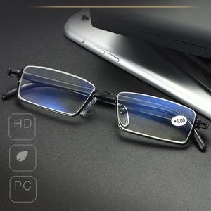Güneş gözlükleri korunabilir okuma gözlükleri ile mavi ışığı engelleyen esnek presbiyopik adam kadınlar ultra hafif bilgisayar gözlük