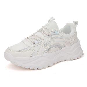 Sıradan Ayakkabı Bahar Yeni Kalın Tabanlar Popüler Spor Baba Ayakkabıları Kadın Moda Çok Çok Nefes Alabilir Tek Ayakkabı Yumuşak Tabelaları Trend 045