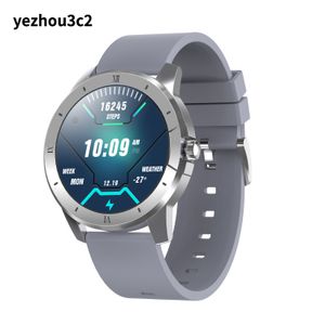 Yezhou2 Round Dial Bluetooth напомнить IP68 English Smart Watch с вызовом Smart Bracelet может слушать музыку для Android и iOS