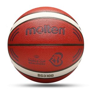 Balls Molten Original Basketball Ball Size 7 High Quality PU WearResistant Match Training Outdoor Indoor Men basketbol topu 230313