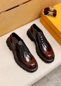 2023 Высококачественные мужские формальные туфли подлинная кожаная бизнес оксфордс мужской бренд повседневная удобная квартира Mocassin Homme размер 38-45