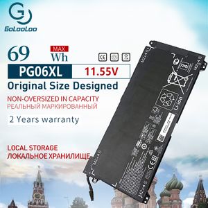 PGO6XL 69WH Батарея для HP 15-DH HSTNN-DB9F L48431-2C1 L48497-005 15-DH0006TX 15-DH0007TX 15-DH0008TX 15-DH0151TX