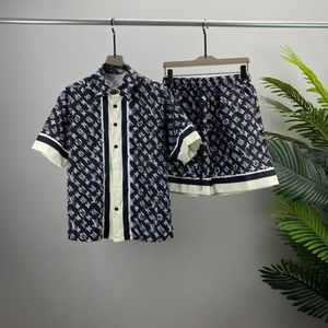 Herren Plus Tees Polos 2023 Sommer Neue Mode T-Shirt mit Rundhalsausschnitt Baumwolle Kurzarmhemd Hawaiian Beach Print Hemd Shorts Sportanzug k098c