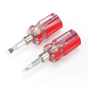 El Aletleri 1 PC/SET Mini Çift Değiştirilebilir Fonksiyon Kısa Çapraz Şeketli Vidalı Yayın Yuvalı Darbe Tornavida Çekiç Lat Diy Onarım Aracı