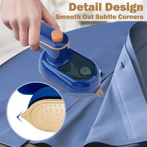 Irons Steamers Handheld Foldable Garment Steamer Machine Mini Portable Home Travelling Dry Wet Electric Steam Ironing Iron For Clothes 50ML 38W 230314