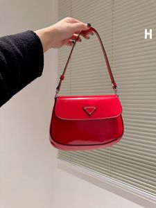 Новая дизайнерская сумка для подмышек, сумка-мессенджер в форме полумесяца, однотонная модная женская сумка, необходимая