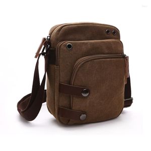 Duffel Bags Corean Canvas Bag Men's Cool One-Blounder Messenger Travel Portable Dimbag Duffle Women