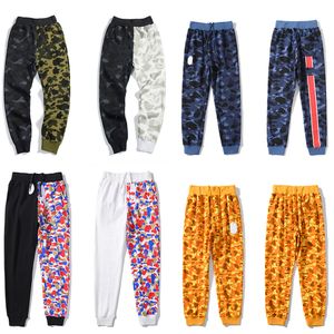 Köpek Tasarımcı Banyo Maymun Mens Pants Japonya Erkekler En Kalite İşlemeli Logo Kargo Pantolon Miss Sweatpants Miss Fashion Joggers M/L/XL/XXL