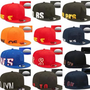 2023 Beyzbol Futbol Basketbol Spor Takımı Şapkalar ve Erkekler ve Kadınlar İçin Snapback Caps Hip Hop
