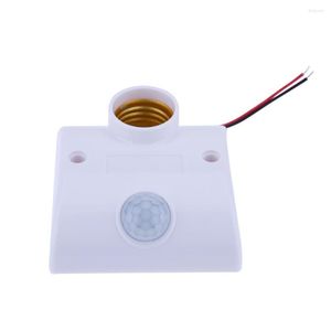Titulares da lâmpada E27 Motion infravermelho PIR Sensor Light Switch Saving de energia seguro para acessórios LED