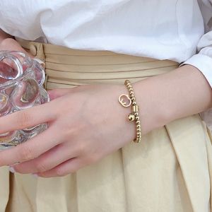 Fsshion Marm Bracelets Женская брастель для браслета манжеты дизайнерские ювелирные украшения 18 тыс. Золотая из нержавеющей стали любители свадьбы подарки подарки Бэмл