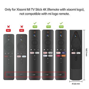 Remote Control Case for Xiaomi Mi TV Stick 4K Silicone Protective Luminous Cover Portable BT5.0 Dongle P1 Sleek Accessories