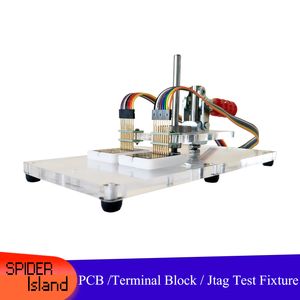 PCB / Terminal Bloğu / Test Rafı Fikstür Jig Takım Fikstür Klipsi Prob 2.54mm JTAG PCB Test Jig