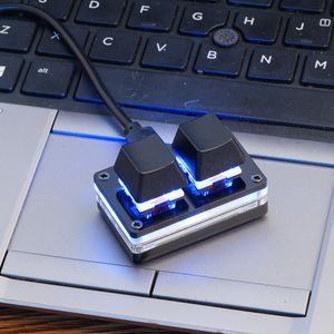 Black RGB USB-клавиатура 2-ключ копию и вставьте одно ключ с несколькими ключами комбинации на заказ клавиш Osu Gaming Клавиатура