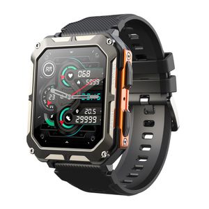 Smart Watch C20 Pro 1.83 inch Men Music Bt Call Outdoor Sports Fitness Tracker معدل ضربات القلب ضغط الدم Smartwatch