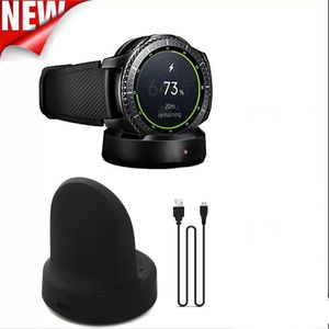 Беспроводная зарядная дока зарядное устройство для Samsung Gear S4 Watch Charge S2 Base Base New S3 Smart Watch Беспроводное зарядное устройство