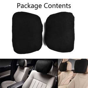 Coussins de siège 1 paire appuie-tête de voiture Maybach Design classe S oreiller Super doux pour Mercedes pour Benz réglable repose-cou oreiller accessoires de voiture Z0316