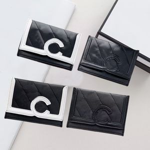 Designer Card Holders purse Fashion Womens men Purses Double sided Credit Cards Coin Mini Wallets