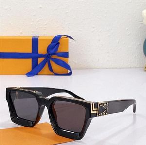 Yeni tasarımcı milyonerler serin güneş gözlükleri parlak altın logo s-lock menteşeleri kadınlar için satış barajları turuncu siyah gözlükler z1165 bardaklar malemen fütüristik occhiali