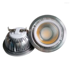 Высокая мощность 15 Вт светодиодный ламп AR111 QR111 G53 GU10 AC110V 220V DC12V Потолочные лампы заменить галогенную лампу 150 Вт.