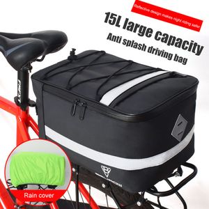 Borse laterali Borse 8L 15L Borsa laterale per bicicletta Impermeabile MTB Bici da strada Accessori per ciclismo all'aperto Stoarge Custodia per bagagli 230316