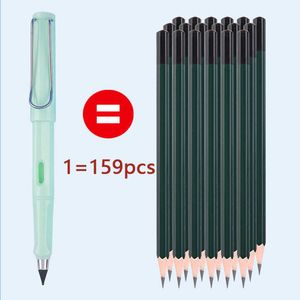 20PCS SET Eternal Pencil Unlimited Writing Pencils Art Sketch Painting Design Tools School Supplies Stationery gifts