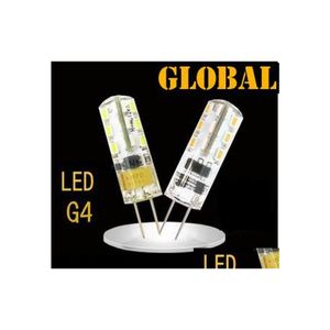 2016 светодиодные лампы высокая мощность SMD 3014 3W DC 12V G4 Лампа заменить 30W Галоген 360 Угол луча BB Гарантия 2 года. Выпадающие светильники освещение DHCCB
