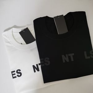 Versão avançada ESS print T Shirt Homens mulheres 100% Algodão Gola redonda em borracha designer de letras Gráfico Excelente qualidade 3XL 4XL Roupas Camisas de manga curta tee tops
