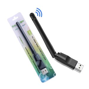 Mini USB Adapter Adapter 150 Мбит / с сетевой карты беспроводной карты Wi-Fi для PC Desktop Ноутбук 2,4 ГГц
