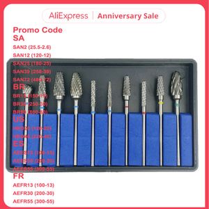 Diğer Oral Hijyen 10 PCSSET DANTAL HP TUNGSTEN KARBID KESİCİ KİTİ DENTAL KURLARLARI TUNGSTEN ÇELİK MALZEME 2.35mm 230317