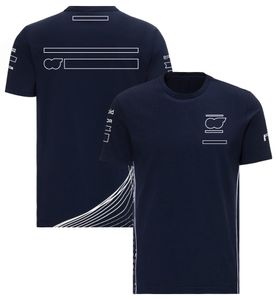 Мужские футболки F1T Shirt Racing Suit Team версии 2023 гоночный костюм с коротким рукавом футболки фабрики команда команда работа лаборатория Polo рубашка Plus Plus M230410