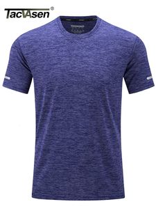 Мужские футболки Tacvasen быстро сухие летние футболки Мужские, бегущие по футболкам, спортивные спортивные спорт.