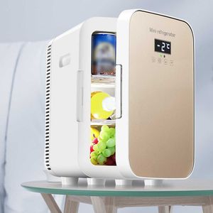 Автомобильный холодильник мини-холодильник 135л может портативный персональный небольшой холодильник компактный кулер и обогреватель для еды спальня общежитие офисный автомобиль Z0321