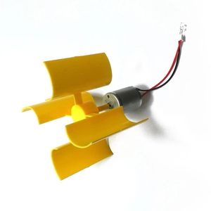 Mini Rüzgar Jeneratörleri Türbin Dikey Jeneratör Modeli İyileştirme için Uygun DIY deney için küçük motor bıçaklar jeneratör