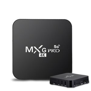 Ucuz MXQ Pro 4K Android 9.0 TV Kutusu 1G8G 2G16G 5G WiFi RK3229 2.4G 5G Çift Wifi Akıllı TV Kutusu Set-Top kutusu