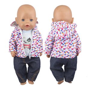 Doll Accessories s Outfit Suits For 17 inch 43cm Baby Reborn Cute Jumpers Rompers Born Clothes 230322