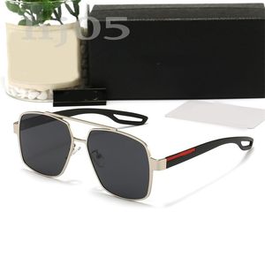 Men Dsigner Shades Glasses P Óculos de sol polarizados de luxo para mulheres Summer Summer Black Cool Man Cool Finge Fict High End Sunglasses Acessórios de moda PJ061 C23