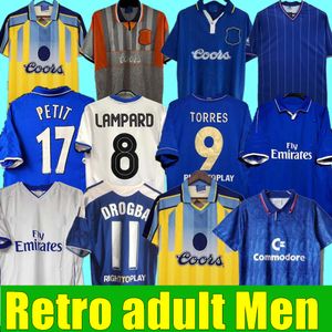 Cfc 2011 Retro Soccer Jerseys Fans Player Version Lampard Torres Drogba 11 12 13 Final 94 95 96 97 98 99 Football Shirts Camiseta Wise 03 05 06 07 08 Cole