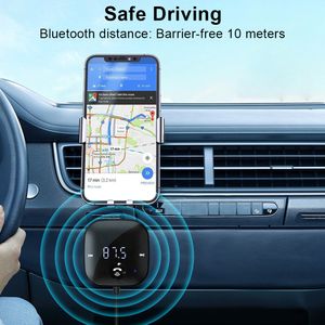 Verici FM Bluetooth Verici ve Alıcı Eller serbest araba adaptörü ses mp3 çalar Radyo Fob