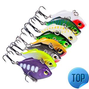 1 PCS Metal VIB Blade Glow Cicada Lure 4.5cm 8.5g Sinking Tail Spinner Baits Bibe For Bass Pike Perch Fishing