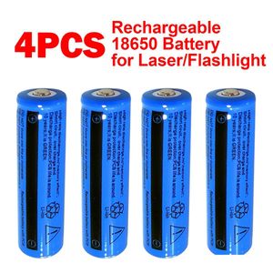 Батареи 4pack liion Перезаряжаемая 3000 мАч 18650 батарея 3,7 В 11,1 Вт BRC Not AAA или AA для фонарика Torch Laser Drop Dropel Elect Dhlwl