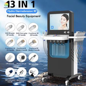 13 в 1 Aqua Facial Peel Diamond Microdermabrasion Skin Deep Cleansing Beauty Machine Вертикаль