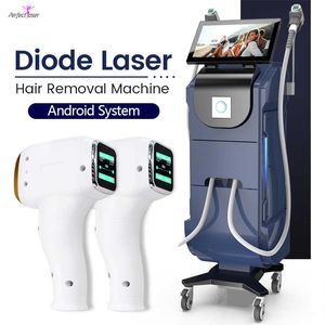 Лазерная диодная машина для удаления волос высокой конфигурации, устройство для лазерной эпиляции, быстрая доставка, безболезненное удаление волос