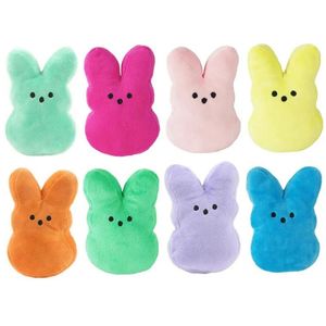 Party Supplies 15cm Easter Peeps Bunny Plush Toys For Rabbit Easter Basket Stuffing Cute Soft Lovely Plush Figure Plush Toys Home Decor Gift