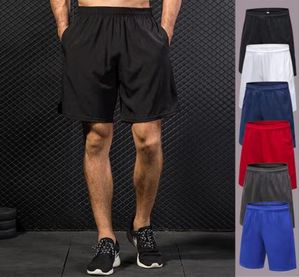 Ll Erkekler Yaz Sporları Düz ​​Renk Şortları Tasarımcı Erkek Pantolon Açık Mekan Fitness Yüksek Elastikiyet Koşu Nefes Alabilir Hızlı Kuru Nikel Pantolon